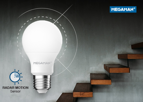 MEGAMAN® LED Radar Motion Sensor Light