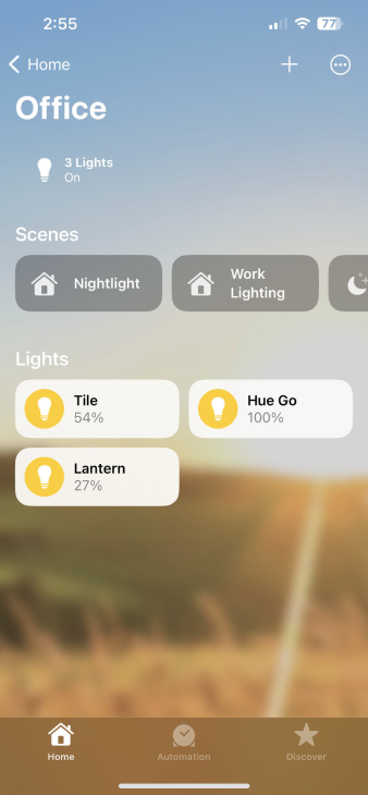Apple Home app screenshot