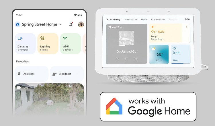 Work with Google Home